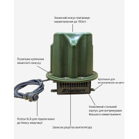 Засіб РЕБ "UDAV" - "ШОЛОМ" - 920МГц-1020МГц - 65Вт - К - 12В - А